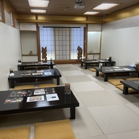 ご家族やご友人同士のご飲食に最適な広々空間◎