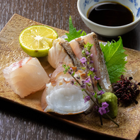 お酒のすすむ季節の料理を多彩に取り揃えております◎