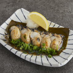 牡蠣の昆布焼き