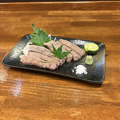 和牛ステーキ(トリュフ塩で)