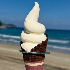 ミルクのコクとリッチなバニラ感≪糸島ソフトクリーム≫