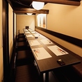 ご利用人数が11名様に満たない場合、5000円(税込)×11名様に満たない人数で完全個室に変更することも可能です。