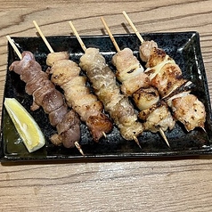 串焼き盛り合わせ5本