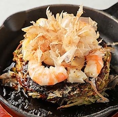 ドラお好み焼き 海鮮ミックス玉（イカ・エビ）