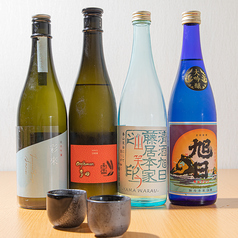 コースに合わせて仕入れたお酒も魅力◎
