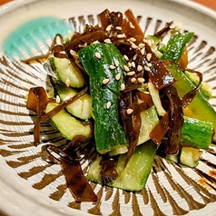自家製山椒昆布キューリ