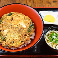 親子丼セット(かけうどん/ざるうどん)