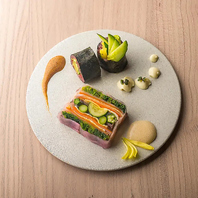 和と洋の技法が織りなす独創的な「肴」の数々を堪能