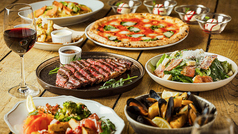 サルヴァトーレ クオモ SALVATORE CUOMO PIZZA 豊洲のコース写真