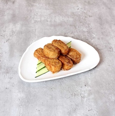 海老真薯の潮州揚げ