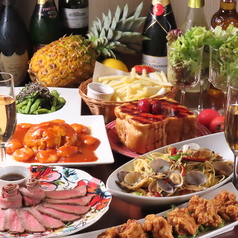 Cafe Dining CREAM & ヘルシー中華居酒屋 さんさん飯店のコース写真