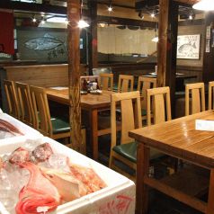 毎日新鮮な旬の魚介が！