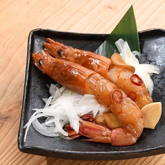 大赤海老の醤油漬け (2尾)