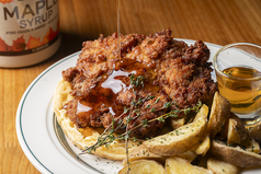 THE LODGE フライドチキン　スモーキーメープルシロップ