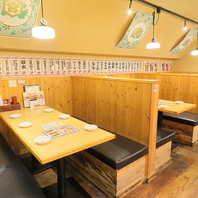 少人数～大人数まで様々な人数に対応いたします！