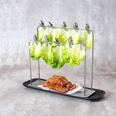 落雨收衫～ロック・ウー・サオ・サム～（国産ポークカツのレタス包み）