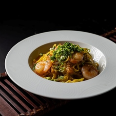 天然海老たっぷりのエビ麺