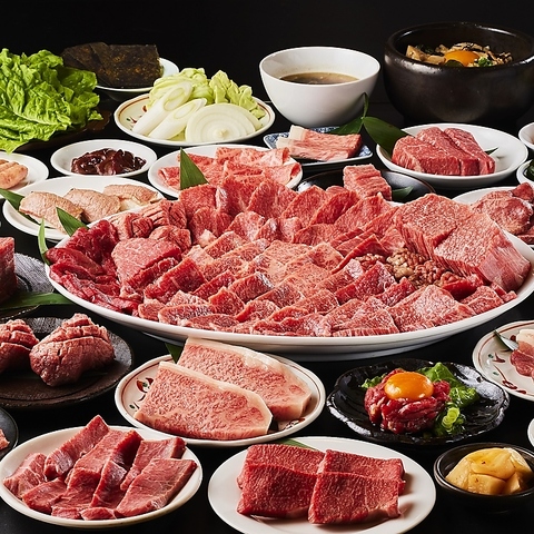 黒毛和牛も味わえる！お得な食べ放題をご用意！詳細はコースページをご確認ください◎