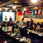 【プロジェクターご用意いたします。】各種宴会や決起集会などでのご利用大歓迎です。プロジェクターのご用意も可能なので、お気軽にご相談ください！