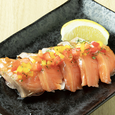 サーモンのirodoriカルパッチョ