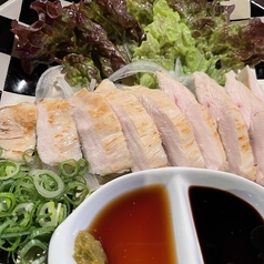 むね肉のたたき