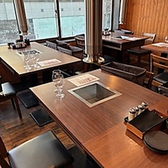 1から16名まで1つのテーブルでいけます