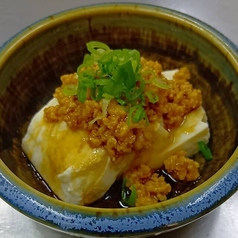 鶏そぼろ冷奴