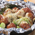料理メニュー写真&nbsp;つくね鉄板チーズ