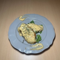 タルタルまみれの白身フライ