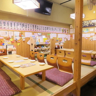 お子様連れもOK◎どなた様でも利用しやすい和空間