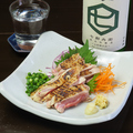 料理メニュー写真&nbsp;青森シャモロックのたたき