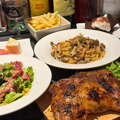 AMUSEMENT&DININGBAR HANGOUT ハングアウトのコース写真