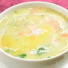 野菜スープ/海老マカニスープ