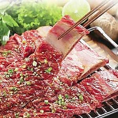 牛骨付カルビセット 1人前