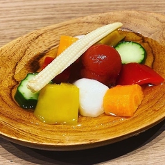 季節野菜のピクルス