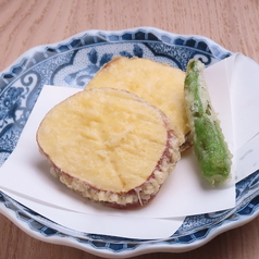 五郎島金時さつまいも天ぷら(2枚)