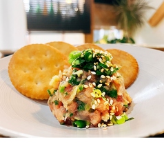 ネギトロのなめろう風