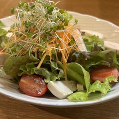 鶏ハムサラダ(玉ねぎドレッシング)