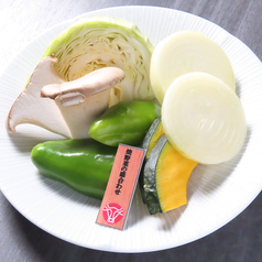 焼野菜の盛り合わせ