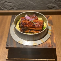 鰻×卵×実山椒の釜飯