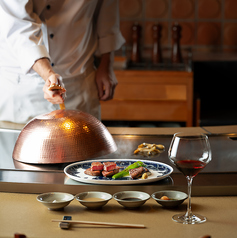 鉄板焼 さざんかのコース写真