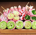 料理メニュー写真&nbsp;名物！肉巻き野菜串焼き 