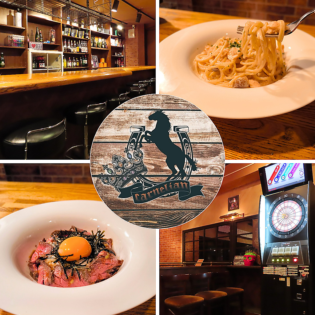 本格イタリアンbarで、ダーツを楽しみながら◎大人達のための特別な夜を満喫できる贅沢な空間です♪