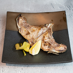 ブリカマ塩焼き