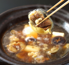 名物すっぽん鍋(2人鍋)　塩or正油or味噌の写真
