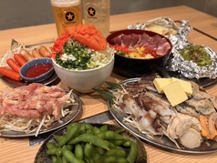 もんじゃ 鉄板焼 団 綾瀬店のコース写真