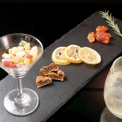 ドライフルーツの4種盛りプレート