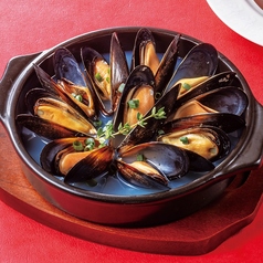 ムール貝のワイン蒸し