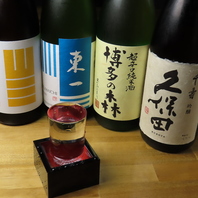 日本酒や焼酎など充実のラインナップ