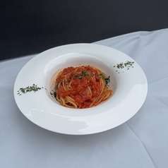 トマトソース パスタ